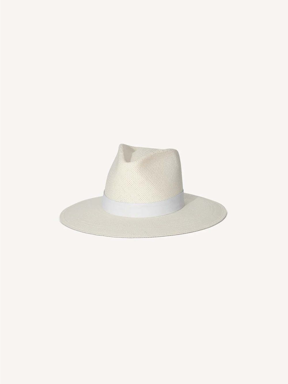 Janessa Leone Hamilton Hat: Wide-Brim Straw Fedora